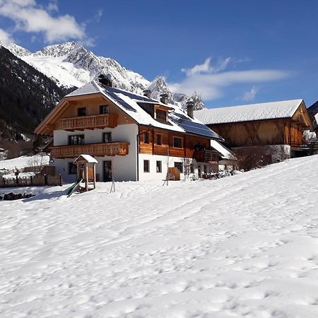 Unterreinischhof Villa Anterselva di Mezzo Bagian luar foto
