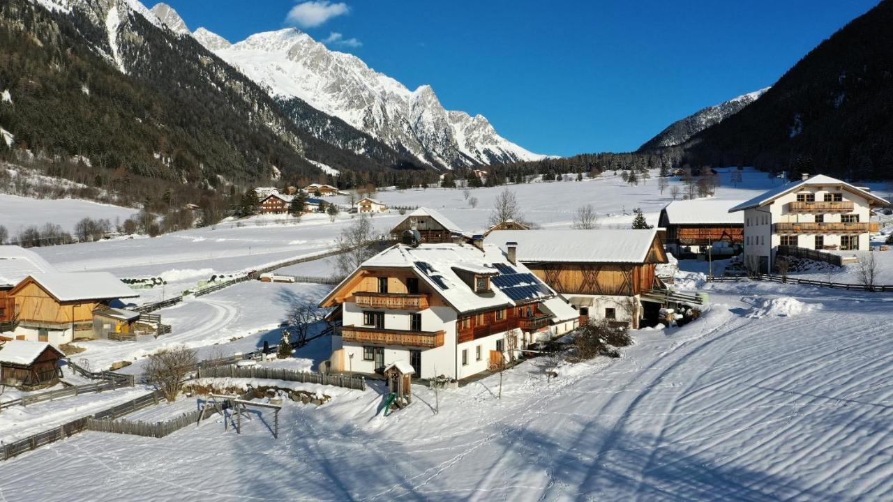 Unterreinischhof Villa Anterselva di Mezzo Bagian luar foto
