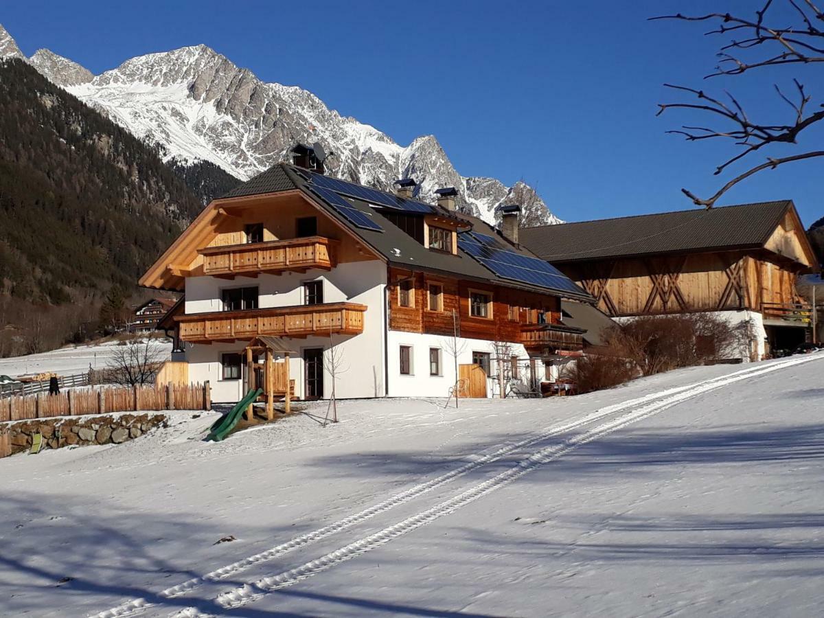 Unterreinischhof Villa Anterselva di Mezzo Bagian luar foto