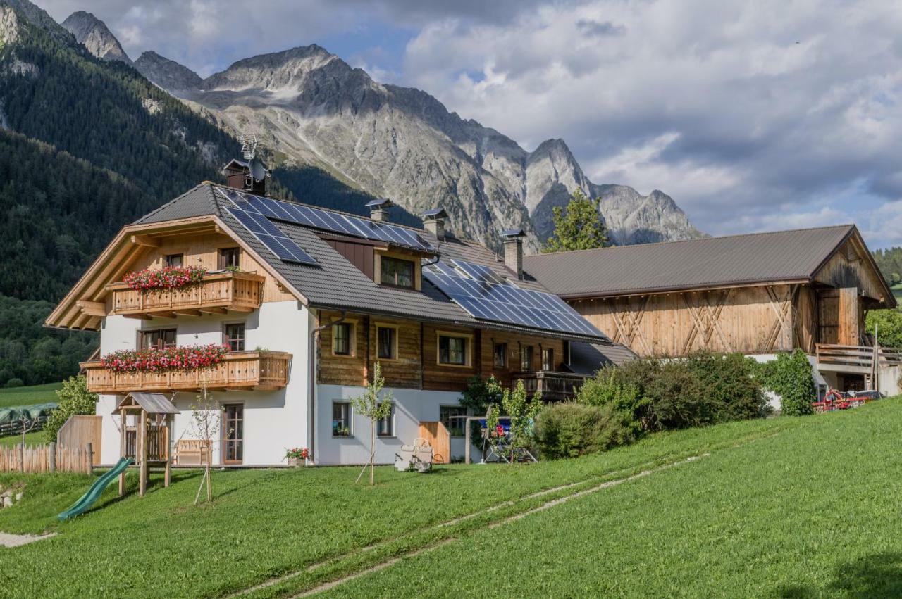Unterreinischhof Villa Anterselva di Mezzo Bagian luar foto