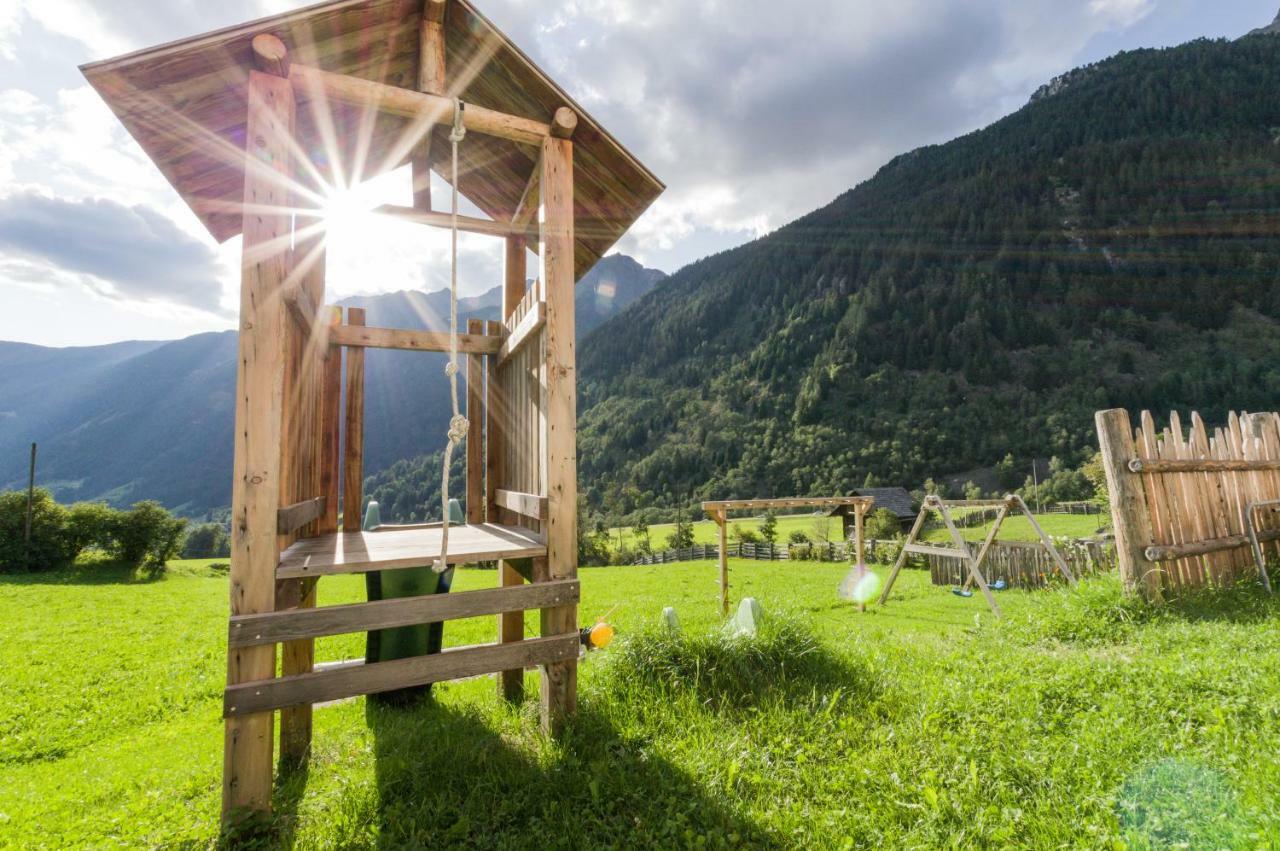 Unterreinischhof Villa Anterselva di Mezzo Bagian luar foto